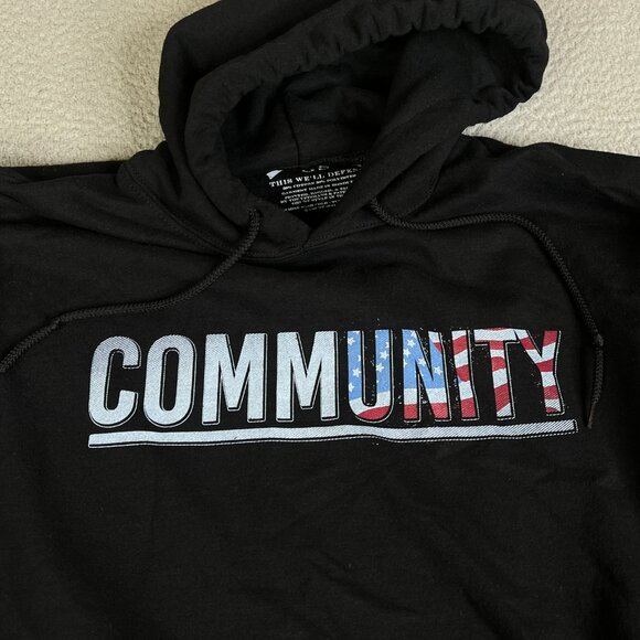 Grunt Style Hoodie Sweatshirt Mens XL Community This We'll Defend - Picture 2 of 10